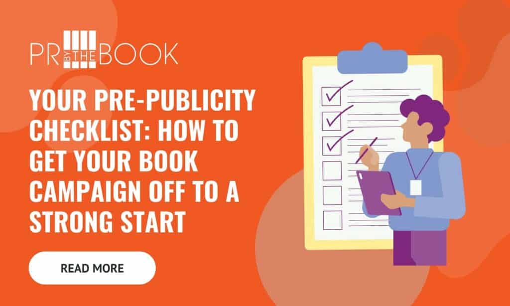 Book marketing checklist for a strong campaign launch.